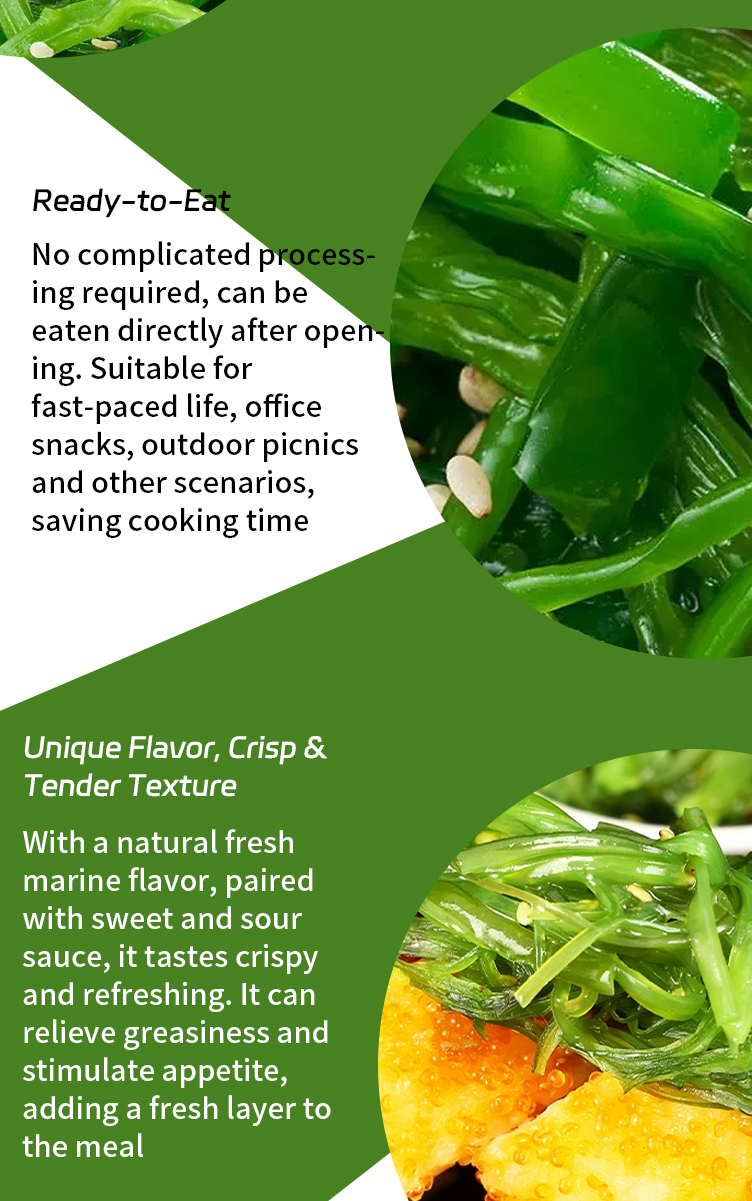Source Factory Kelp Shreds, Dried Seaweed Salad , Bulk Supply for Cross-Border Export, OEM Supported