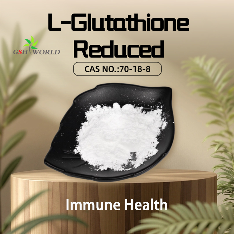 Pure L-Glutathione Reduced Antioxidant for Immune Health Supplement