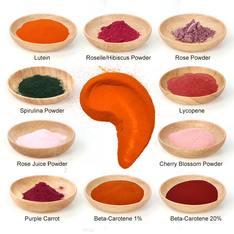 AMULYN Marigold Extract Lutein Powder Lutein Microcapsule Powder 5% Water Soluble Lutein Ester Microcapsule Powder