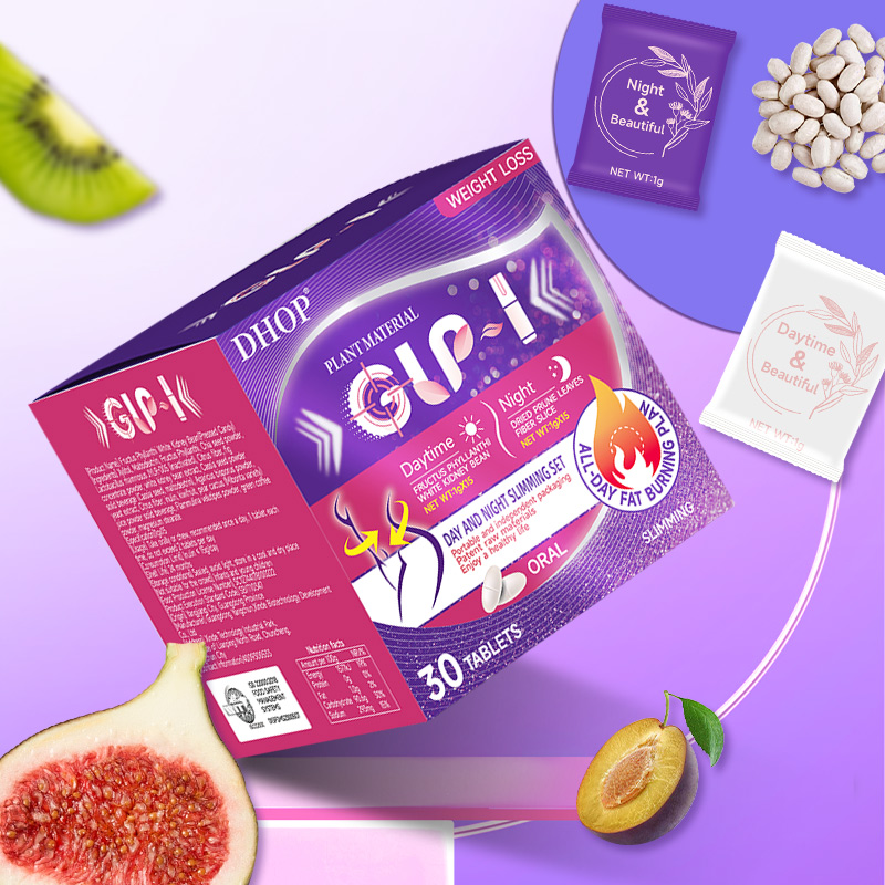 OEM Fast Slimming Hot Sale Private Label Natural Ingredient Weight Loss Management Product Fat Burning Day and Night Set