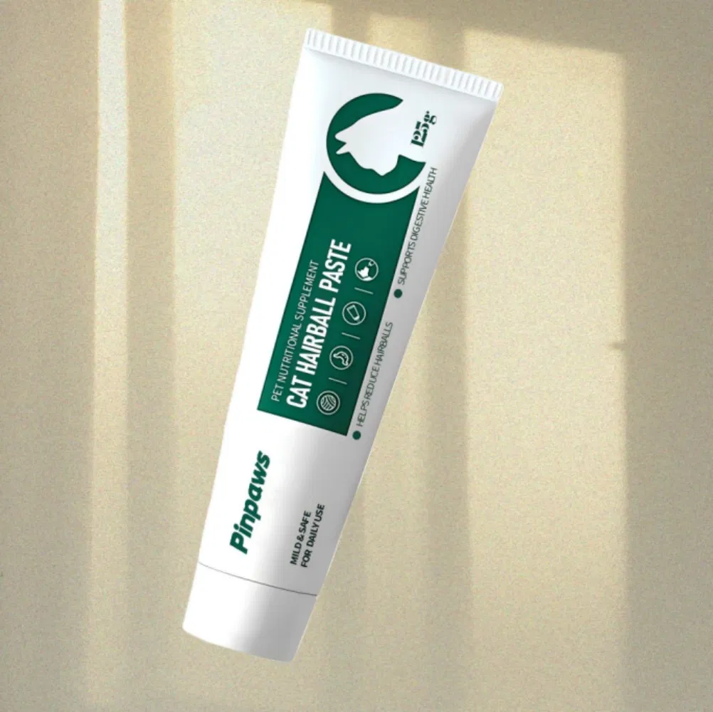Cat Hairball Relief Paste with Meat Products and Natural Ingredients