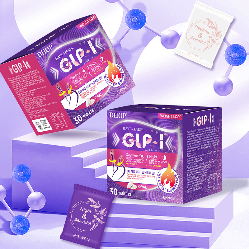OEM Fast Slimming Hot Sale Private Label Natural Ingredient Weight Loss Management Product Fat Burning Day and Night Set