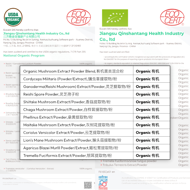 GMP Certified Reishi Mushroom Extract Ganoderma Lucidum 30% Polysaccharides COA Available OEM ODM Custom Supplement Formula