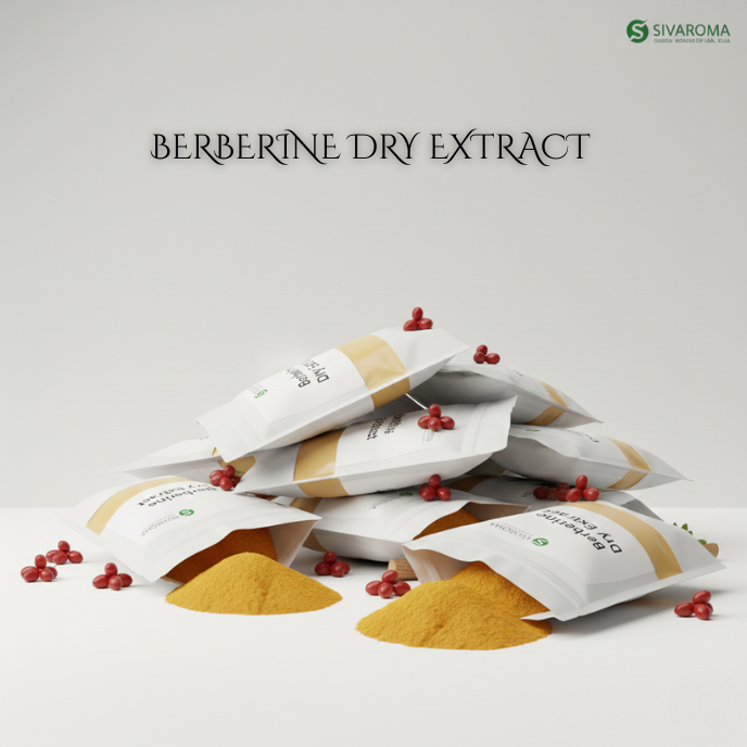 Berberine Botanical Dry Extract Powder Food Grade Natural Ingredients for Nutritional Blends and Global Commercial Markets