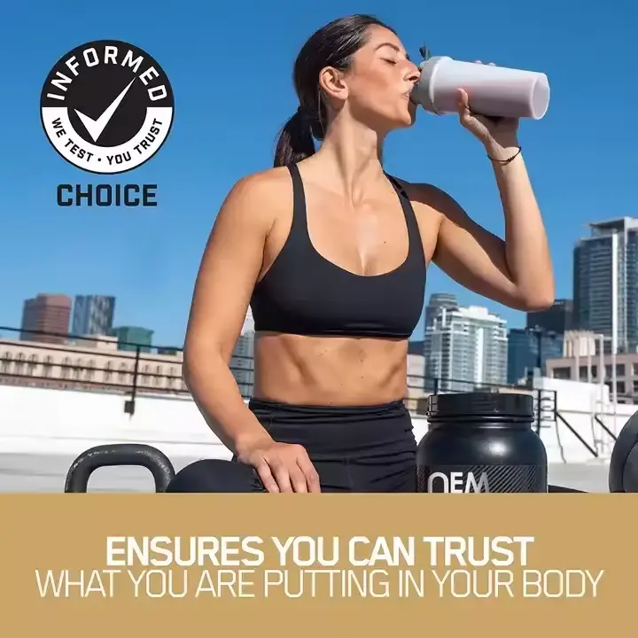 Private Label Whey Protein Powder Drinks Proteins Sports Nutrition Organic Chocolate Powder with Bovine Supplements