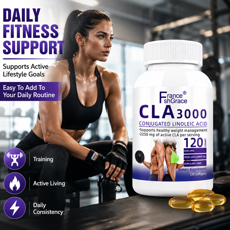 Customized Ingredients CLA Supplement for Adults Supports Healthy Weight Management Lean Muscle Mass Supplement
