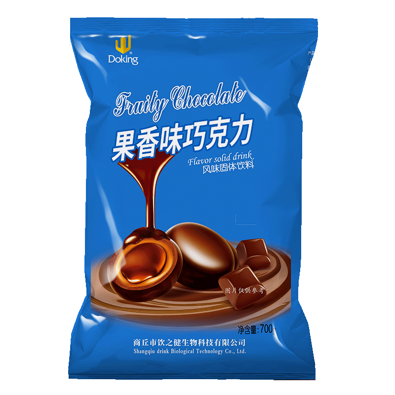 Doking Premium Factory Best-Tasting Bubble Tea Material Original Flavor Sweet Chocolate Cocoa Powder With High Coca Ingredients