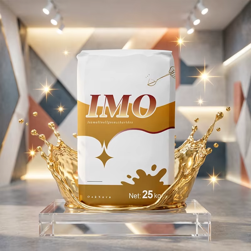 Awesome Quality Food Grade IMO Bulk Prebiotic Sweetener Powder CAS 499-40-1 Isomaltooligosaccharides