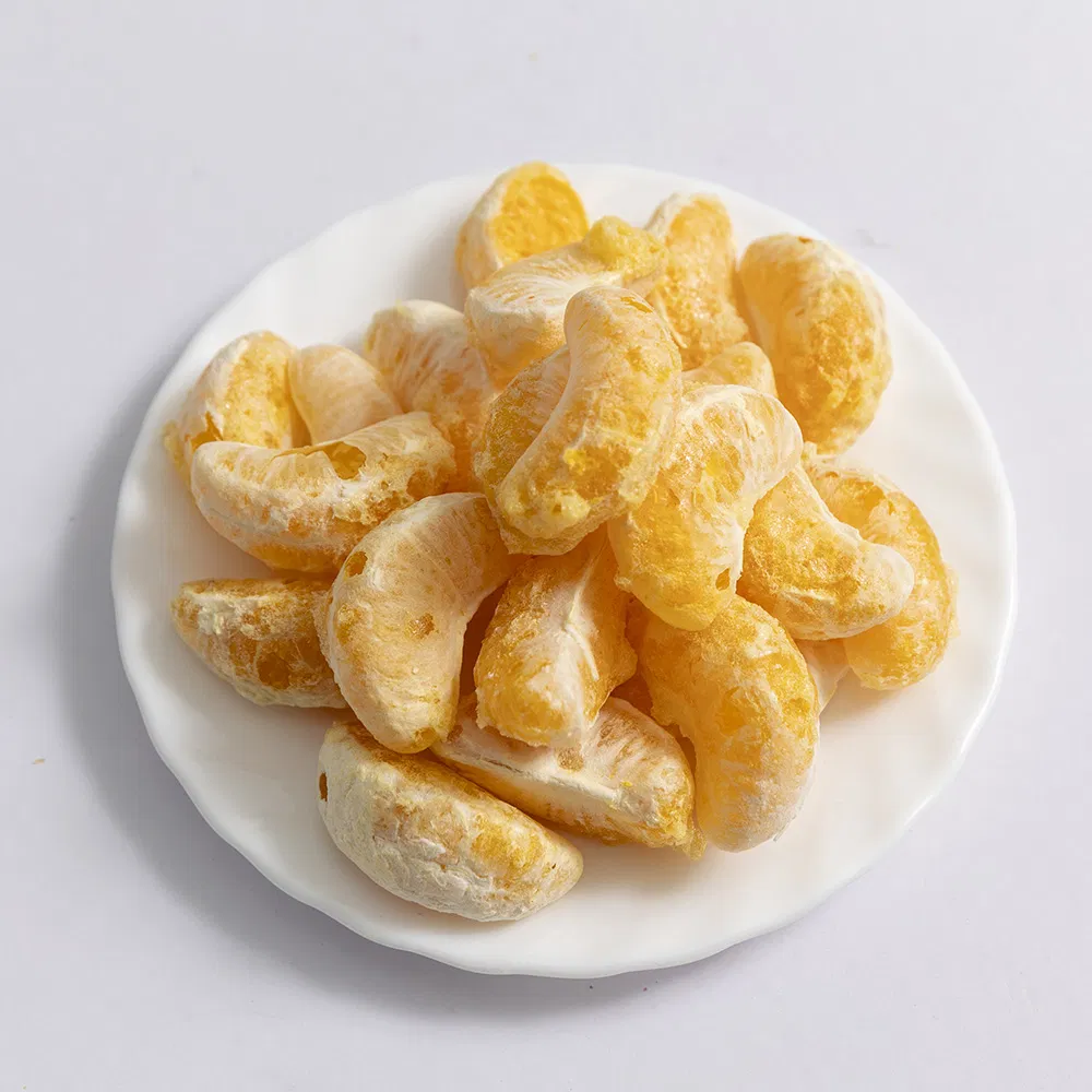 Freeze Dried Sweet Orange Segments Breakfast Cereal Blending Ingredient
