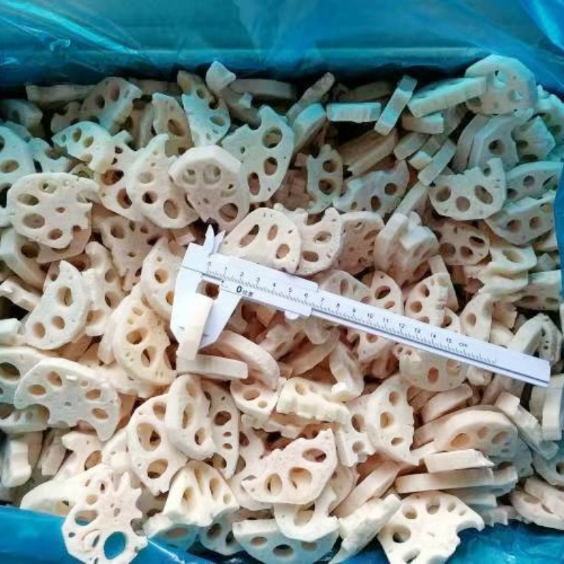 Popular Frozen Lotus Root Dices Tasty Ingredient for Different Cuisine Dishes