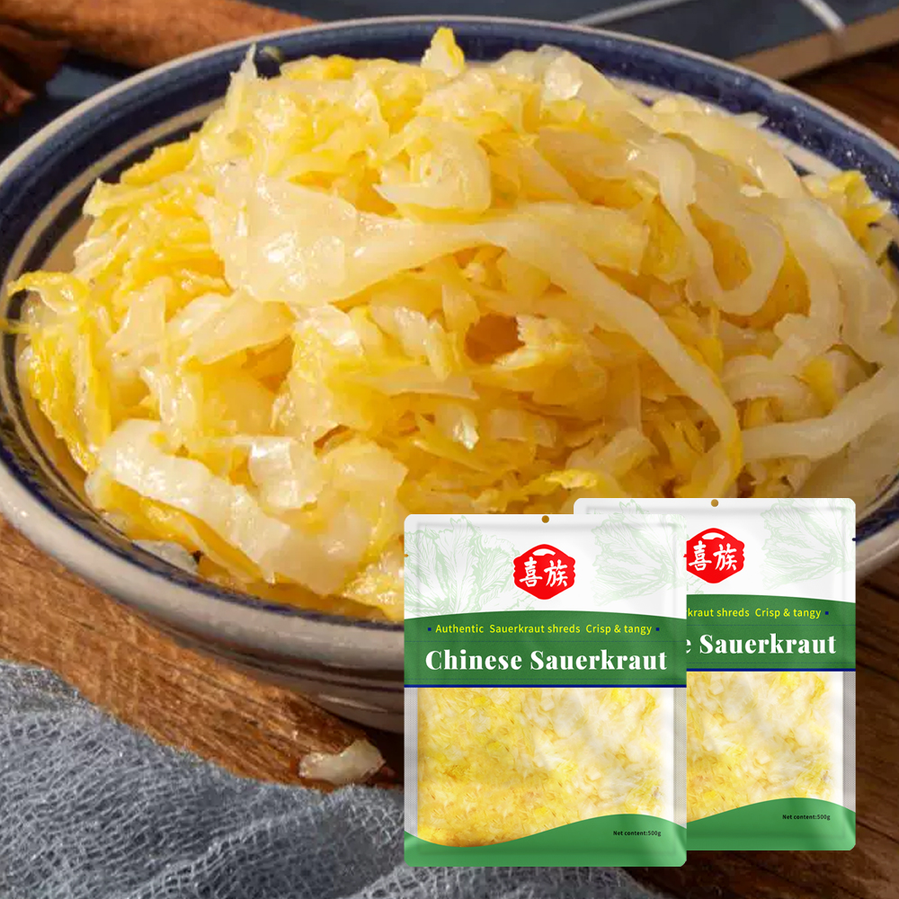 Raw Ingredients, Fermented Into Pure Sour Freshness-Chinese Sauerkraut