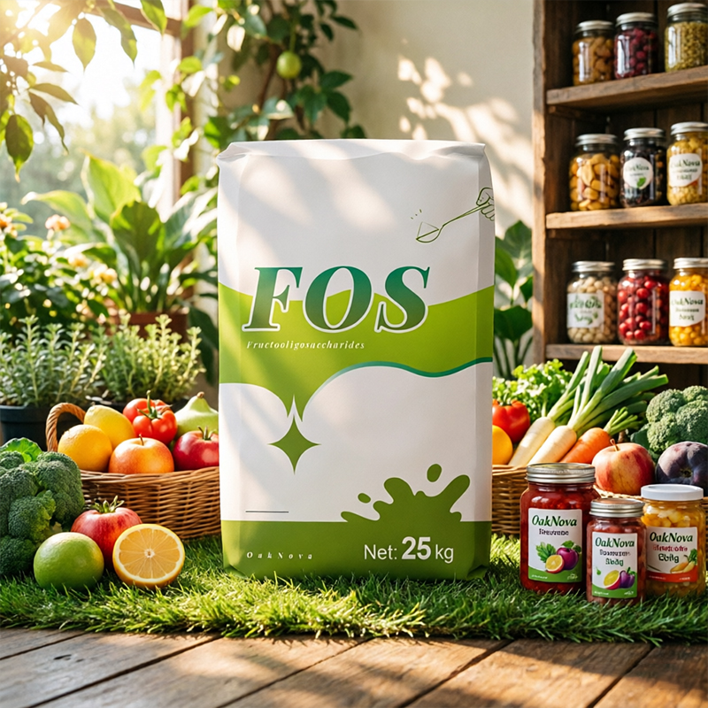 Food Grade Fructooligosaccharides (FOS) Bulk Water Soluble Prebiotic Fiber Powder 25kg/Bag CE-Bio 2 Year Shelf Life Made in USA