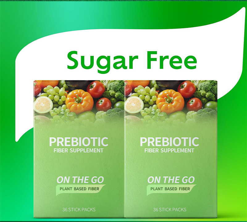 Factory OEM Prebiotic Fiber Supplement Powders Strip-shaped Bag Prebiotics Fiber Powder