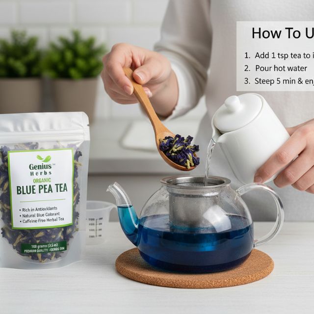 Natural Butterfly Pea Flower Herbal Drink Premium Botanical Ingredients Wholesale Manufacturer Price