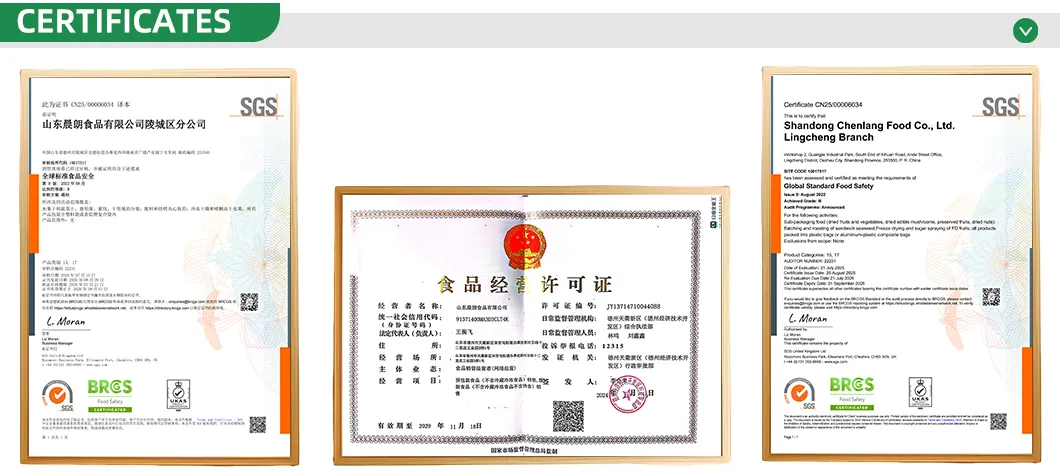 Food Safety Certifications