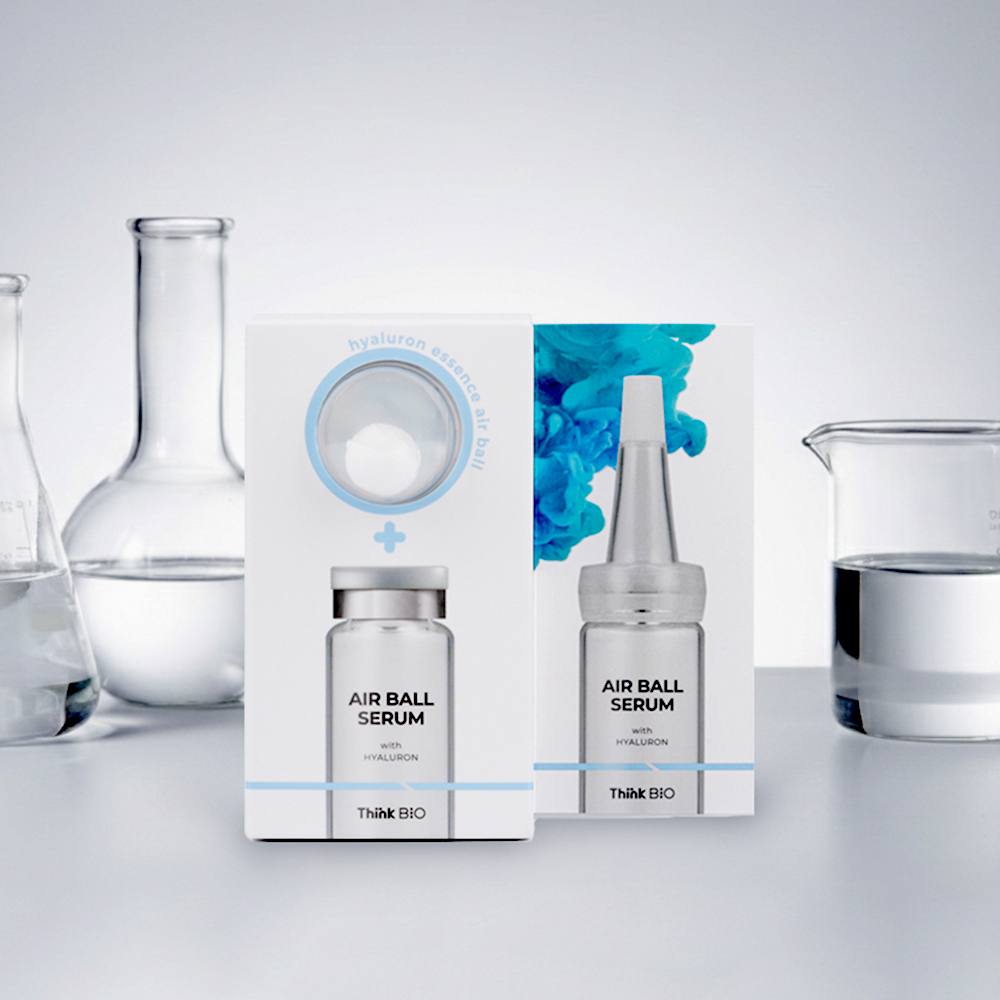 Think Bio AIRBALL SERUM With Hyaluronic Acid Freeze-Dried Balls For Face Hydration Anti-Aging &amp; Firming Skin Repair-K-Glow