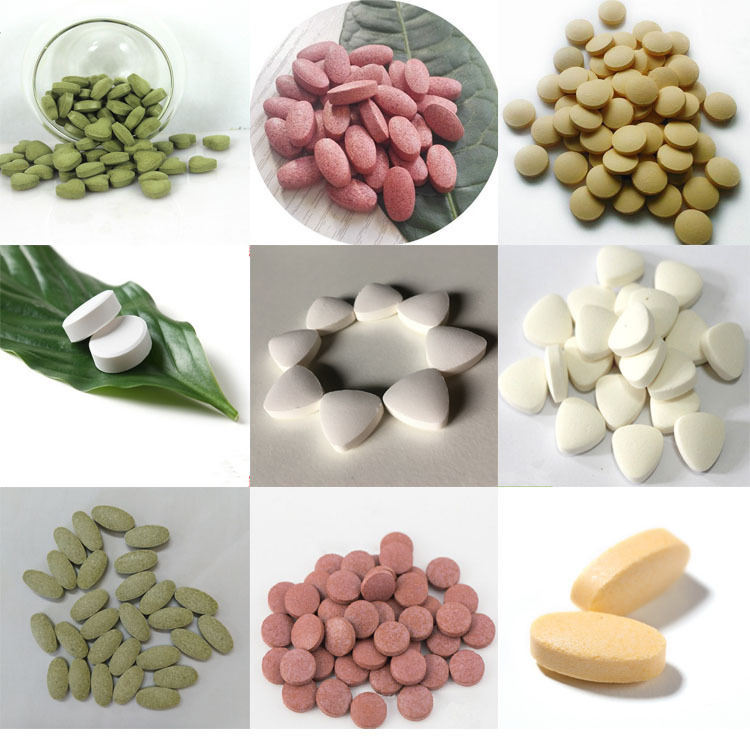 OEM Custom Package Organic Spirulina Tablets 60 Tablets Rich Plant Protein Chlorophyll Multivitamins Nutrition Supplement