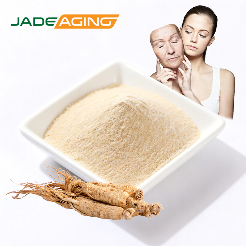 Telomerase Boost Anti-Aging JadeAging Ginseng Extract Powder 100% Natural Herbal Patented Formula Water Soluble Ingredients