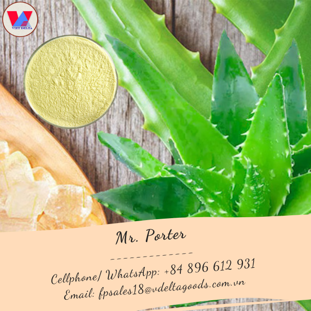 Aloe vera powder