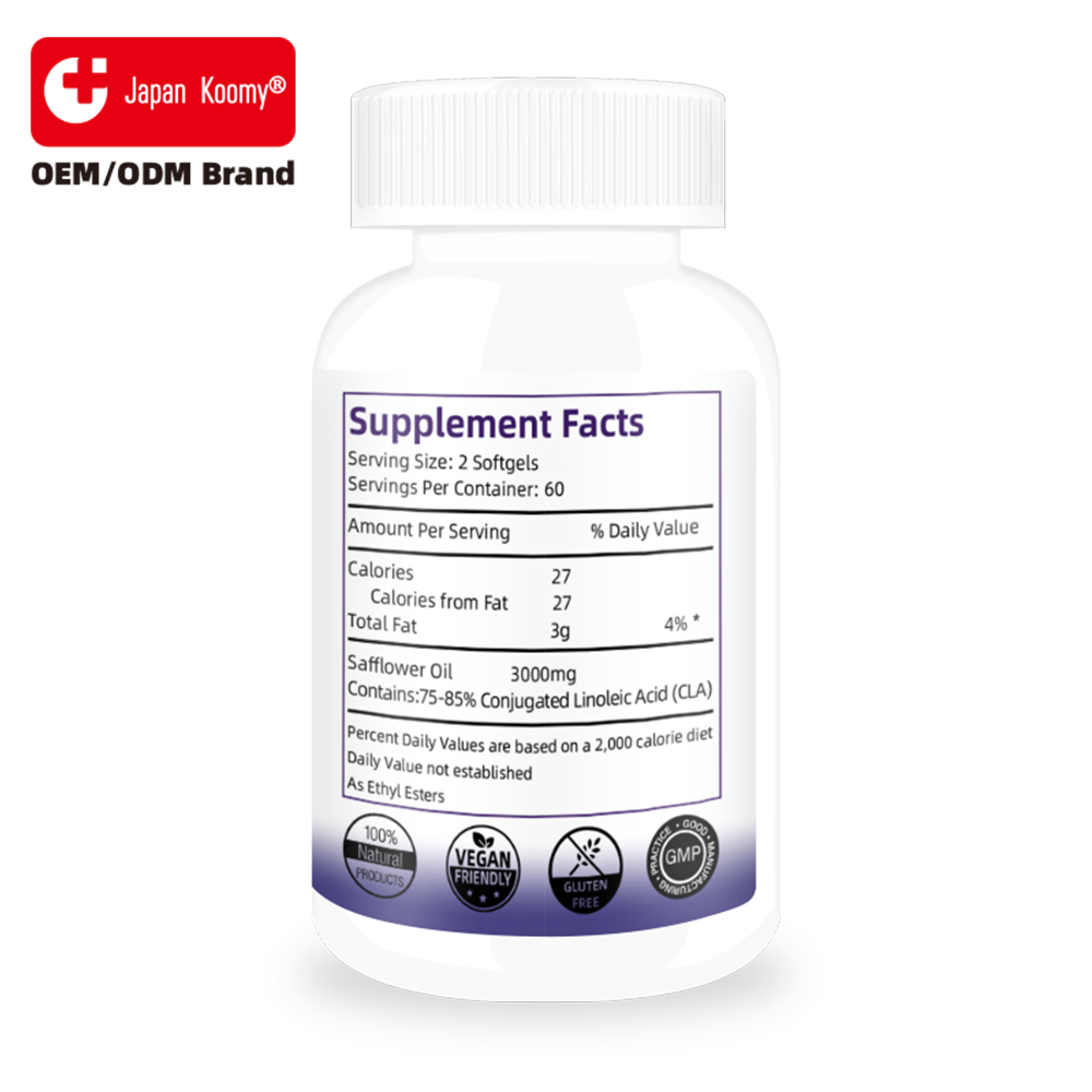 Customized Ingredients CLA Supplement for Adults Supports Healthy Weight Management Lean Muscle Mass Supplement