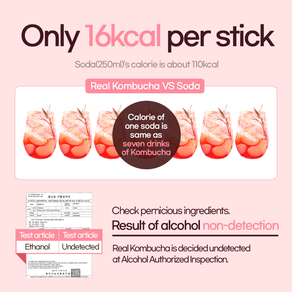Funeat Real Kombucha Peach Description 9