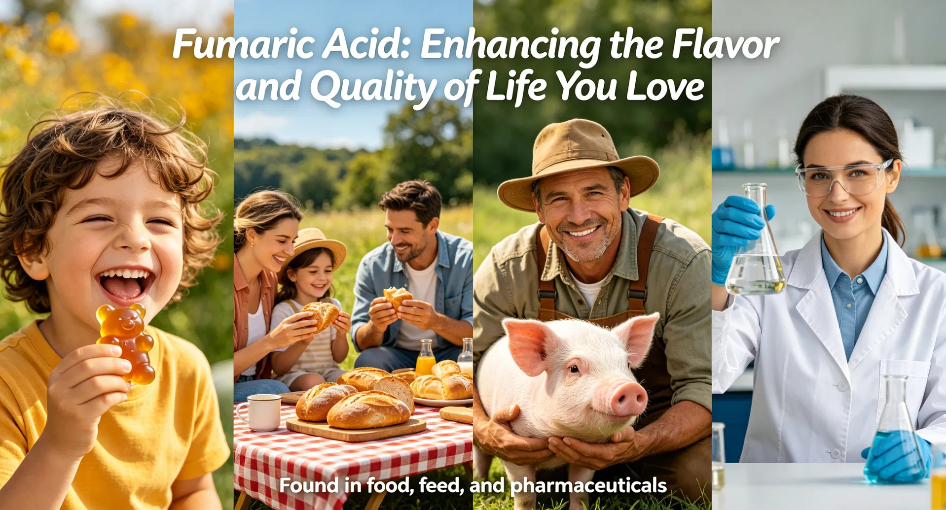 Fumaric Acid Application in Confectionery