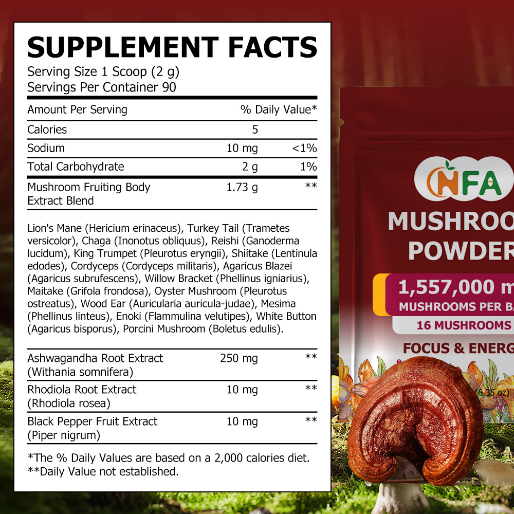 Mushroom Powder Detail 2