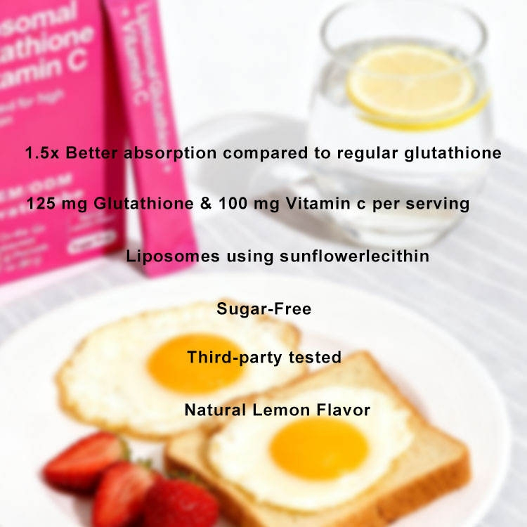 OEM High-Quality Ingredients Glutathione with Vitamin Sugar-Free Liposomal Glutathione Powder
