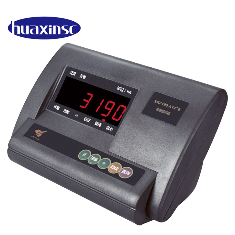 Yaohua XK3190-A12E OEM/ODM Electronic Platform Scale With LED/LCD Display ABS Plastic ISO9001 Certified Weighing Indicator