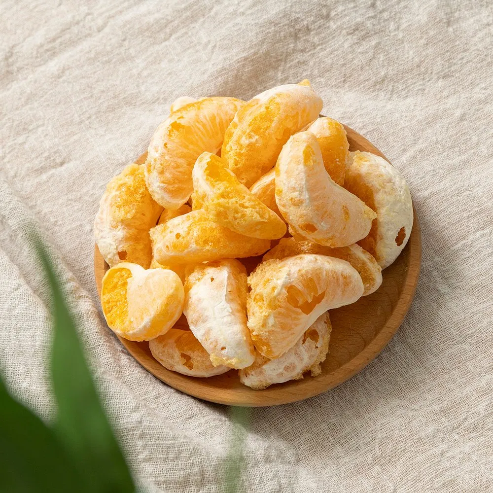 Freeze Dried Sweet Orange Segments Breakfast Cereal Blending Ingredient