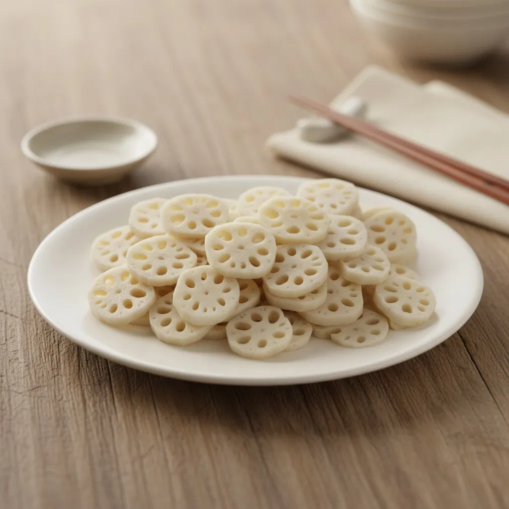 Popular Frozen Lotus Root Dices Tasty Ingredient for Different Cuisine Dishes