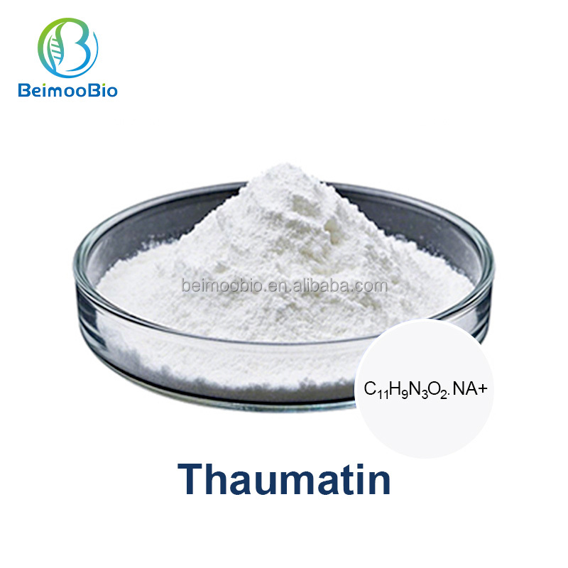 Best Food Grade Thaumatin Extract 99% Pure Thaumatin Powder Sweetener Bulk Pricing