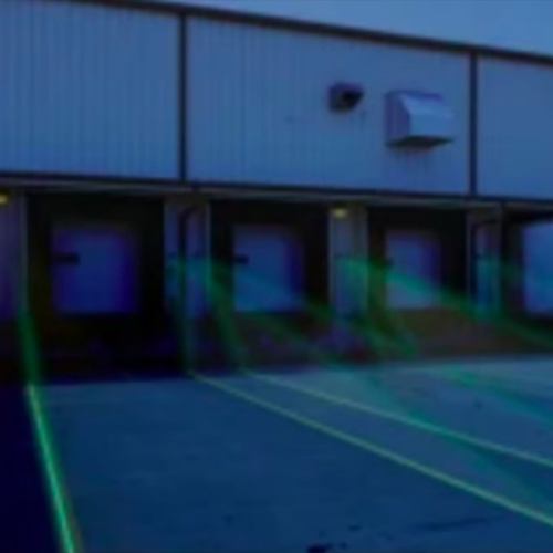 3r Heavy-Duty Dock Aligner Virtual Line Light Laser Docking System for Logistics Warehouses