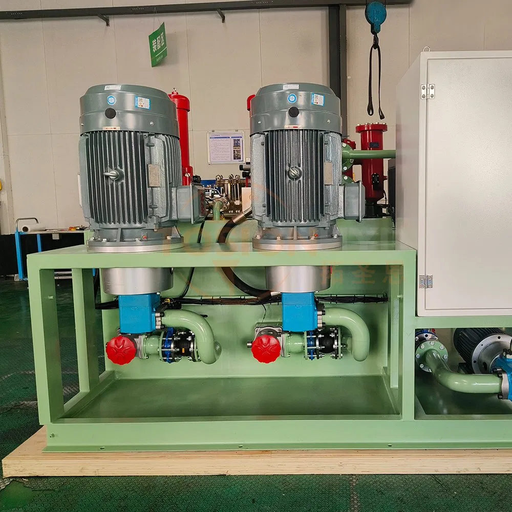 Tosion Custom 2000L 37kw 7MPa Steel Plant Hydraulic Station Flushing Fluid Power Unit Hydraulic Station System