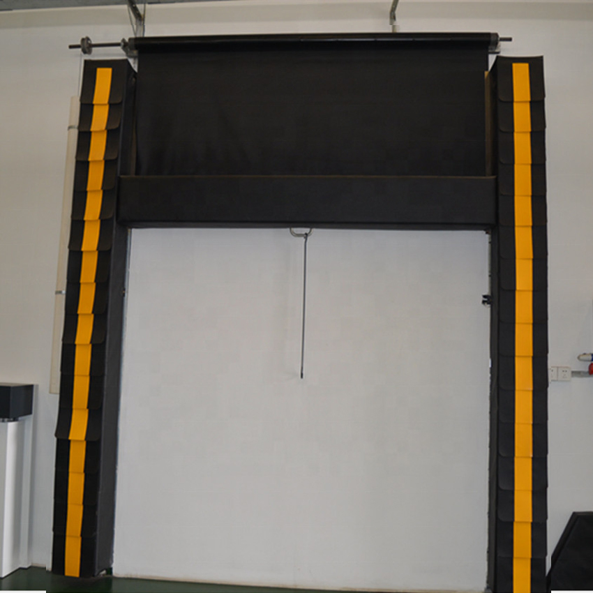 Extended PVC Dock Shelter Material Supplier Dock Leveler