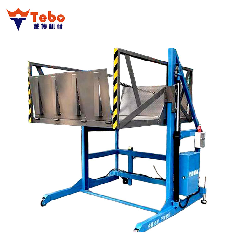 Container Loading Ramp for Truck Unloading Platform Without Fixed Dock