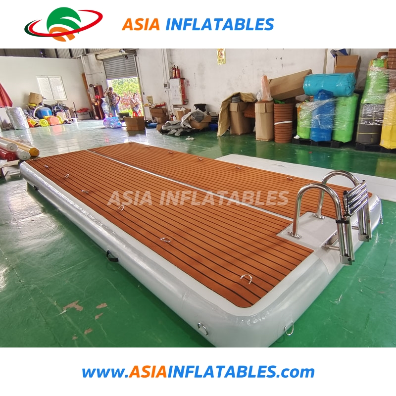Yacht Dock Custom PVC Inflatable Floating Platform for Sale