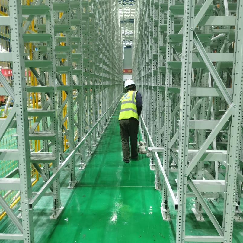 Space Saving Energy Saving High Throughput Heavy Duty Asrs System for Fulfillment Center
