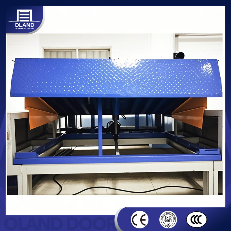 Precision with Pit-Mounted Ramp Technology Control Hydraulic Dock Leveler Logistics Centers