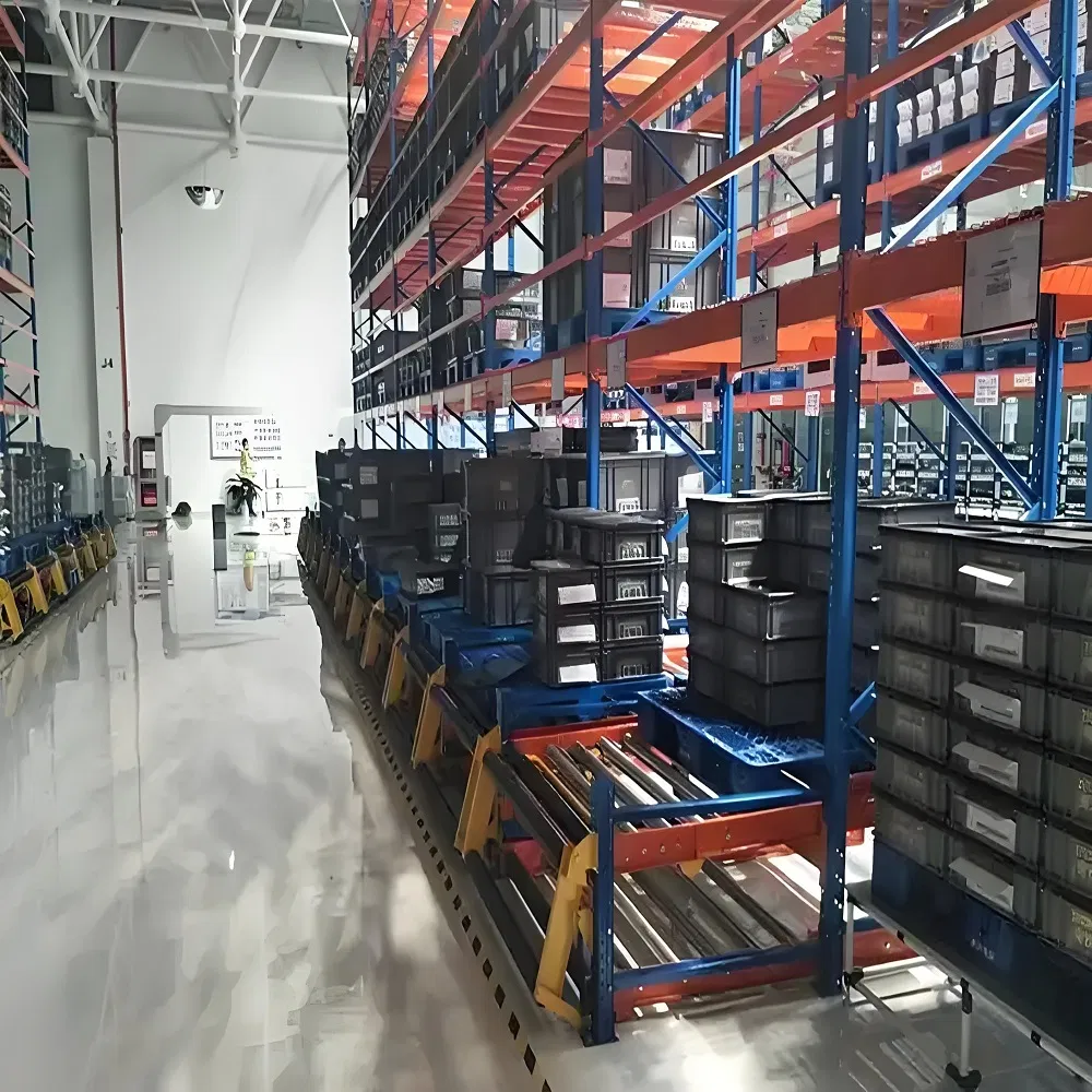 Warehouse Storage Gravity Pallet Roller Flow Rack System