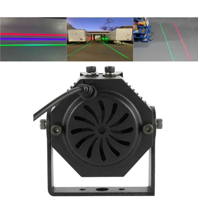 Virtual Walkway Lane Laser Light Red Blue Green Line Beam Truck Docking System for Cranes