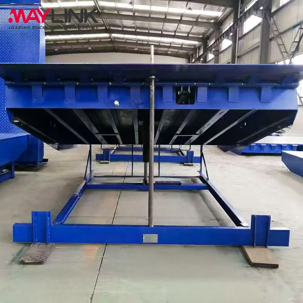 Maylink Electro-Hydraulic Automatic Steel Fixed Ramp System Cold Storage Application Dock Leveler