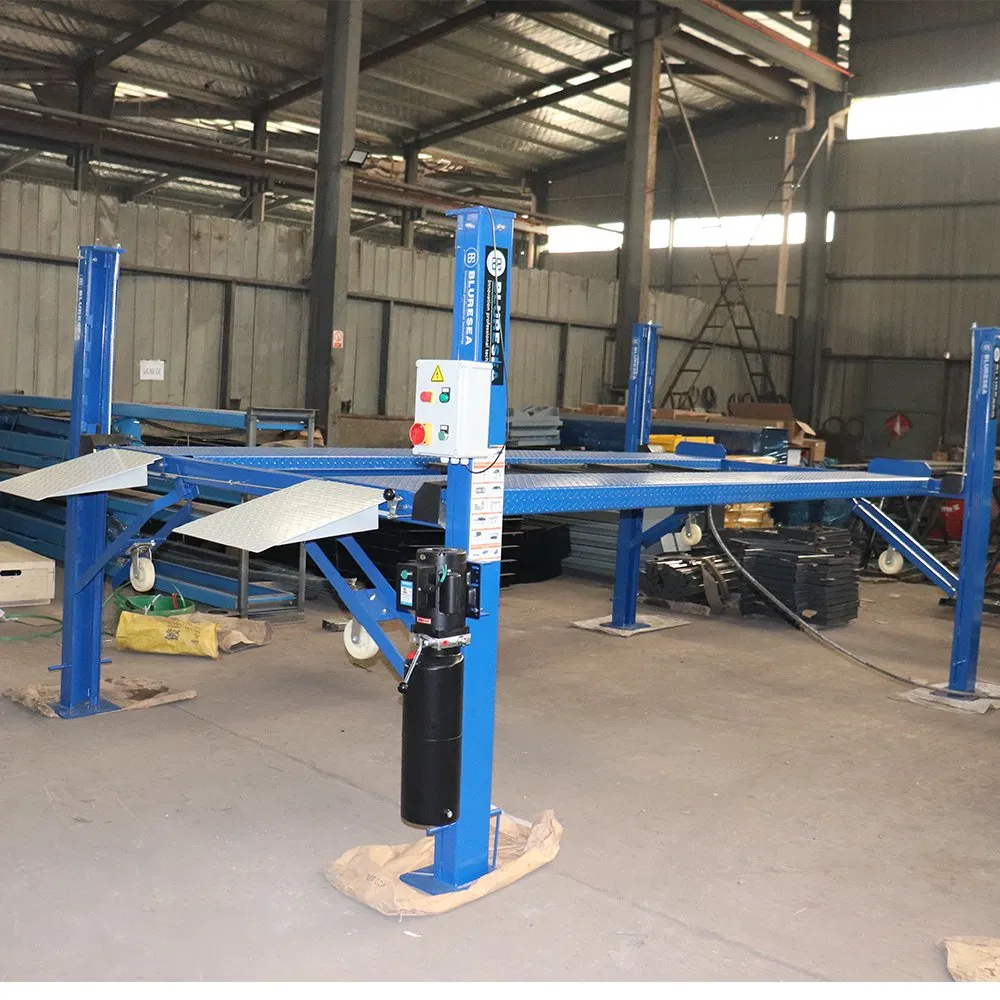 Hydraulic Cylinder Slider Four Post Car Parking Garage Parking System