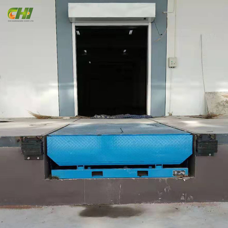Repair Manufacturers Mhe Demag 21ton Stationary Warehouse Hydraulic Truck Container Adjustable Loading Dock Leveler for Sale