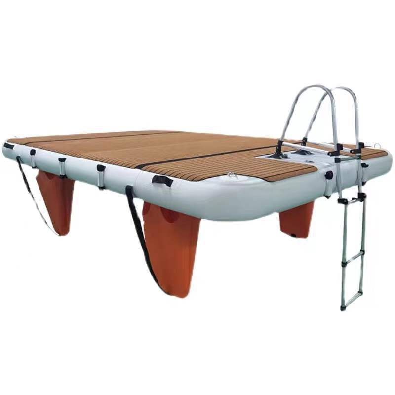 Water Inflatable Fishing Platform, Water Inflatable Floating Row, Inflatable Floating Platform, Floating Dock