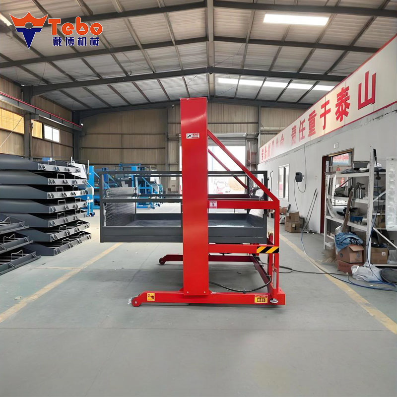 Mobile Loading Platform with Dock Ramp for Warehouse Loading and Unloading