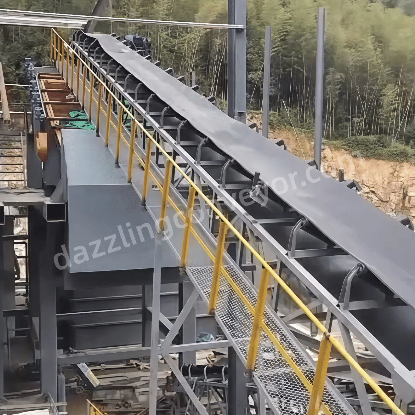 Robust Overland Conveyor System for Quarry and Mining Operations