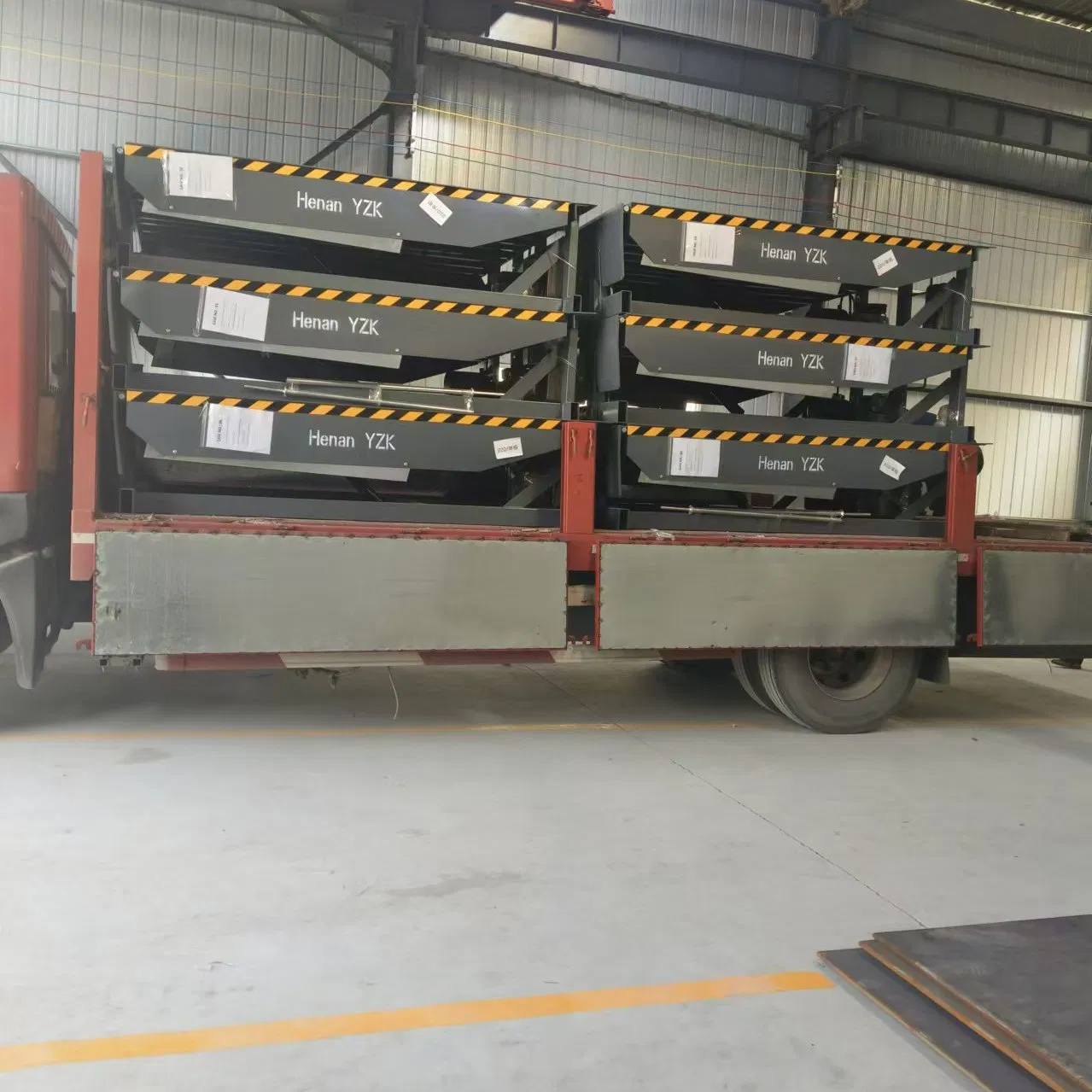 Hydraulic Lift Stationary Mechanical Fixed Truck Dock Leveler