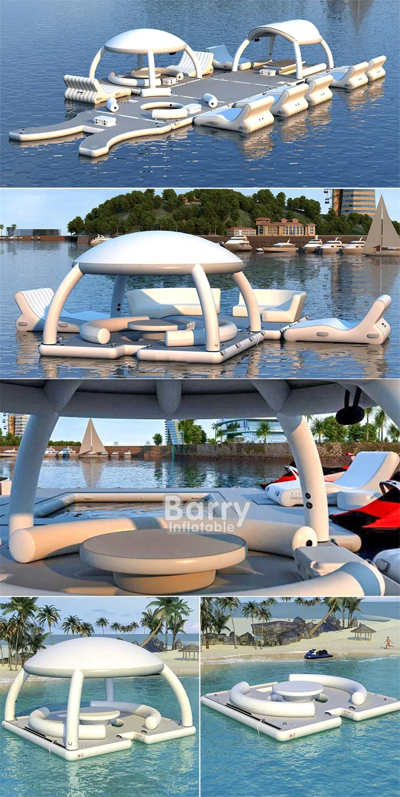 Inflatable Dock Usage
