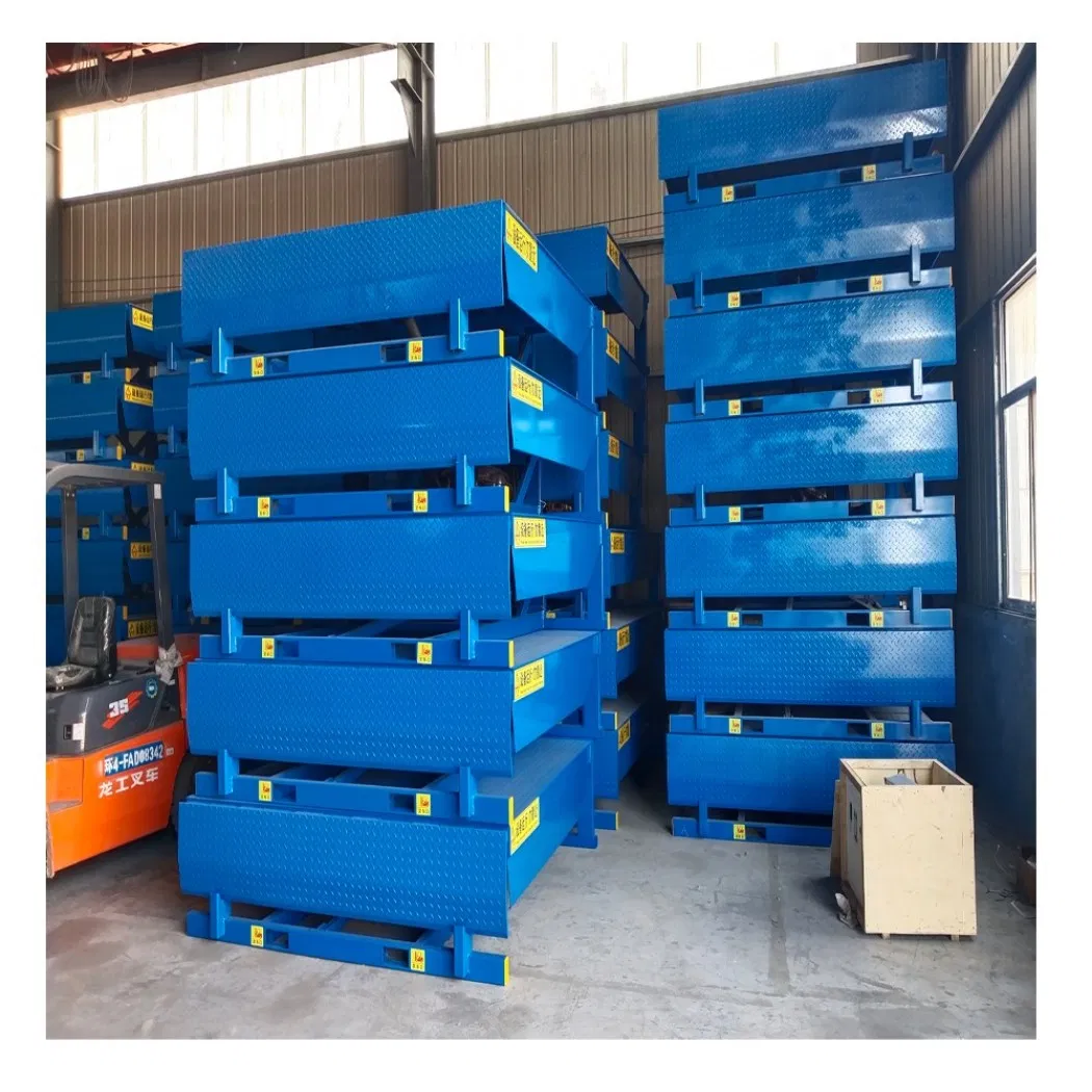 Warehouse Fixed Boarding Bridge Hydraulic Unloading Platform Dock Leveler Container Transition Plate